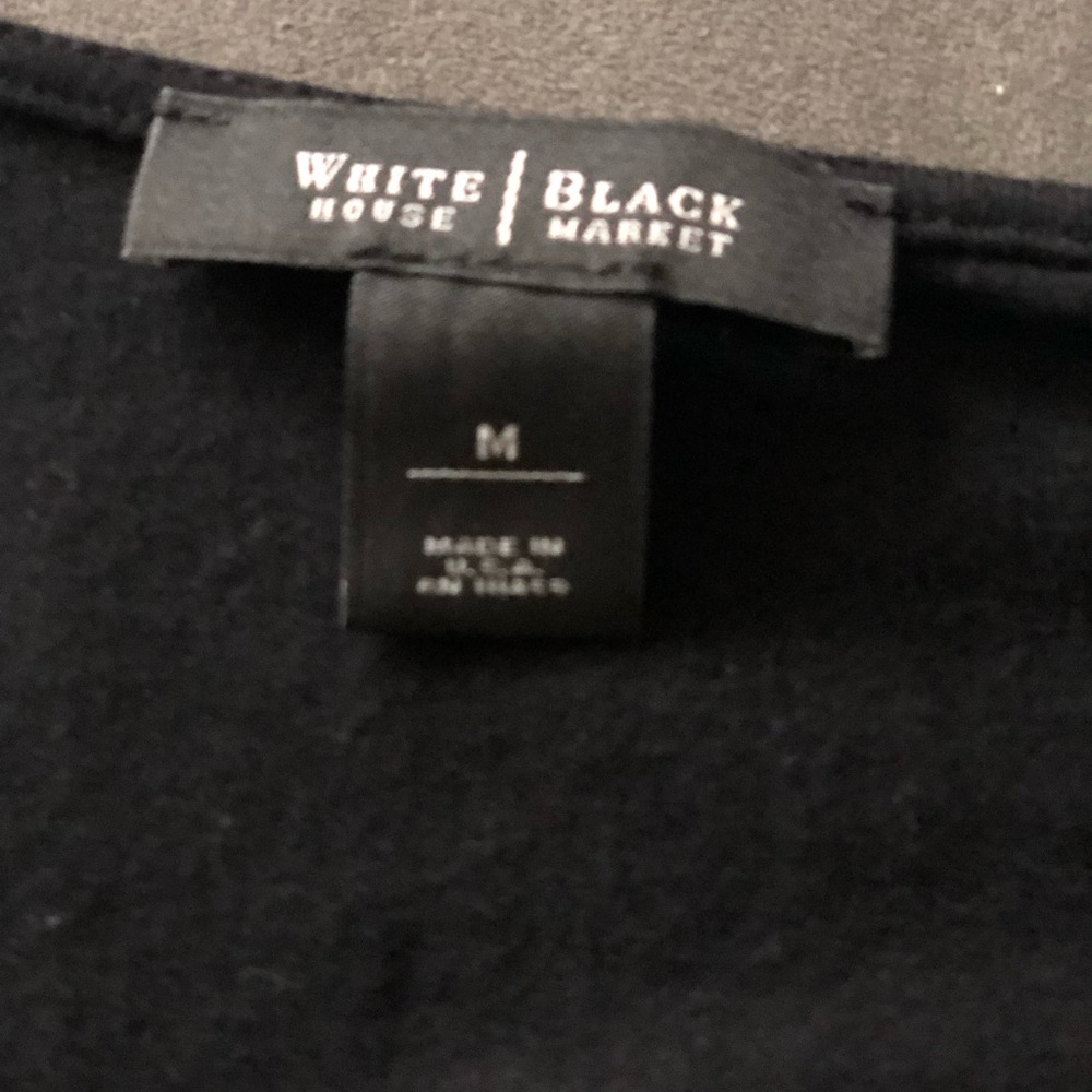 Like new! White Black Market form fitting tee - Picture 3 of 3